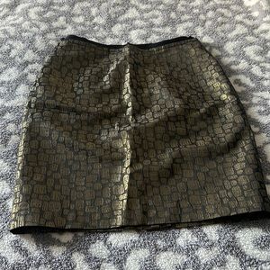 Loft Gold Skirt